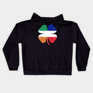 French Irish Shamrock France Ireland St. Patrick's Day Kids Hoodie